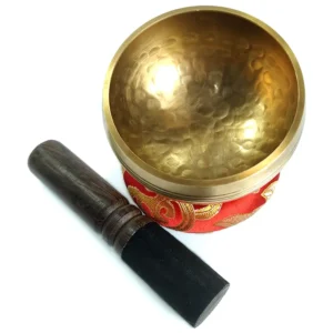 Tigela Tibetana Dourada